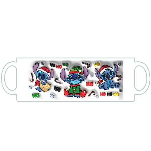 Stitch HoHoHo bögre