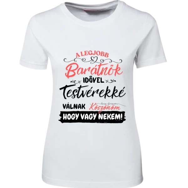 A barátnők testvérekké válnak