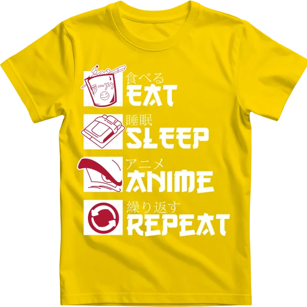 Eat, Sleep, Anime, Repeat