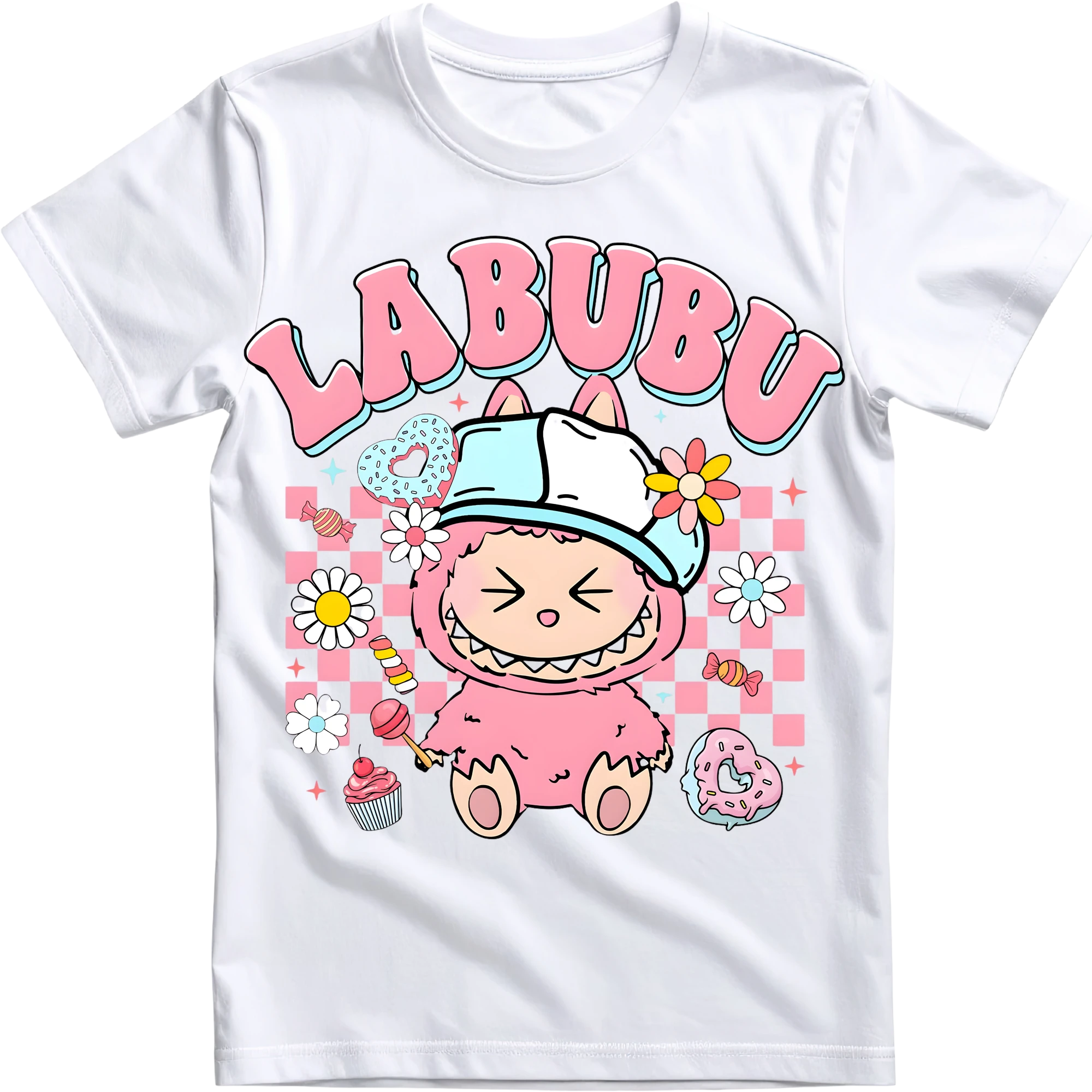 Labubu, rózsaszín