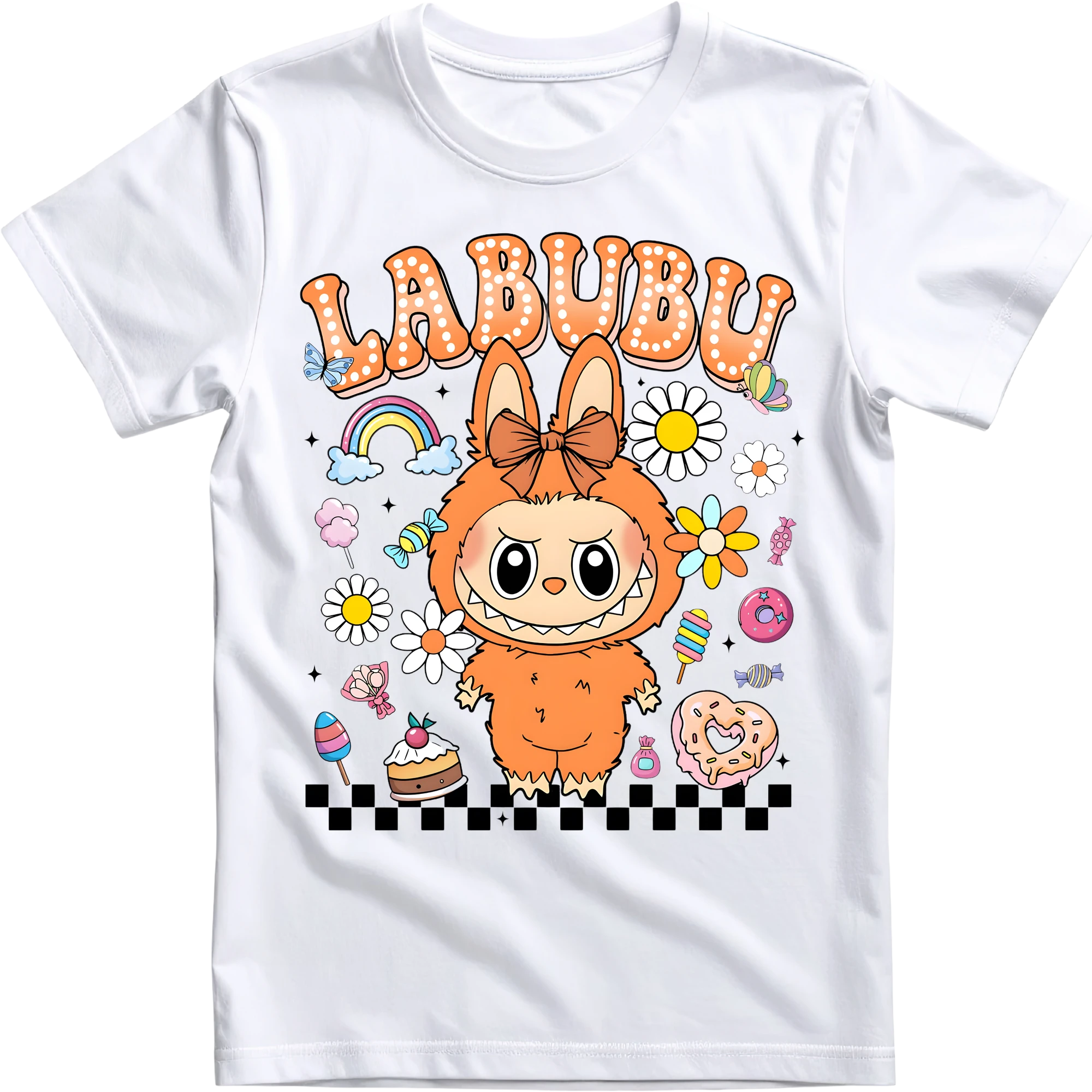 Labubu, narancssárga